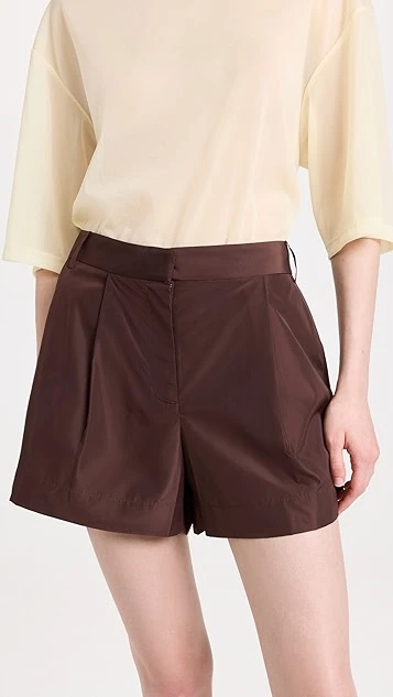 Tibi Italian Sporty Pleated Shorts 3 Tibi Italian Sporty Pleated Shorts
