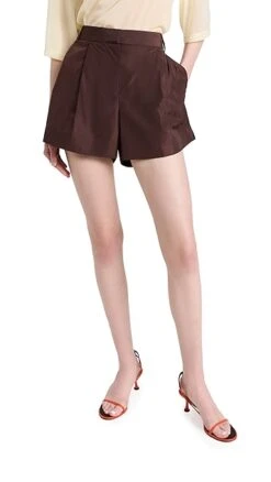 Tibi Italian Sporty Pleated Shorts 14 Tibi Italian Sporty Pleated Shorts -Agolde Store tibdb304491c75d 1683307105791 2 0. UX357 QL90