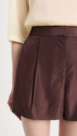Tibi Italian Sporty Pleated Shorts 13 Tibi Italian Sporty Pleated Shorts -Agolde Store tibdb304491c75d 1683307106292 2 0. UX357 QL90