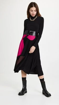 Tory Burch Colorblock Knit Skirt -Agolde Store toryb497331cd2d 1669848139443 2 0. UX357 QL90