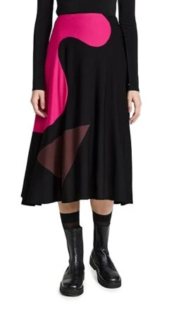 Tory Burch Colorblock Knit Skirt -Agolde Store toryb497331cd2d 1669848139512 2 0. UX357 QL90