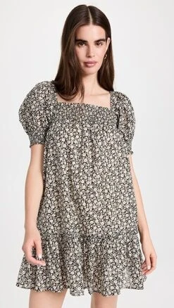 Tory Burch Smocked Mini Dress -Agolde Store toryb497621e833 1670867064217 2 0. UX357 QL90