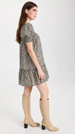 Tory Burch Smocked Mini Dress -Agolde Store toryb497621e833 1670867064882 2 0. UX357 QL90