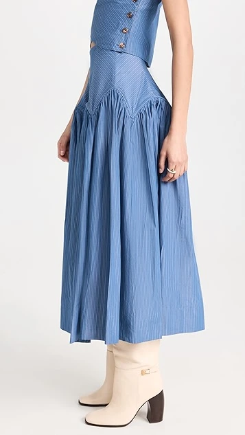 Tory Burch Striped Skirt 5 Tory Burch Striped Skirt - Image 3