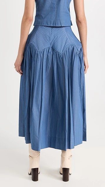 Tory Burch Striped Skirt 4 Tory Burch Striped Skirt - Image 2