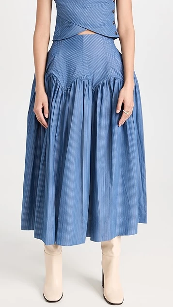 Tory Burch Striped Skirt 8 Tory Burch Striped Skirt - Image 6