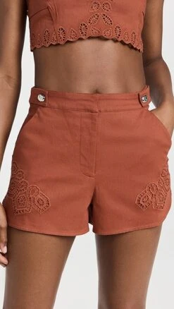 Tanya Taylor Fynn Shorts