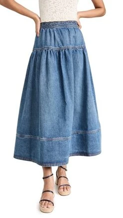 Ulla Johnson The Astrid Skirt -Agolde Store ullaj222411e3a1 1677088034779 2 0. UX357 QL90