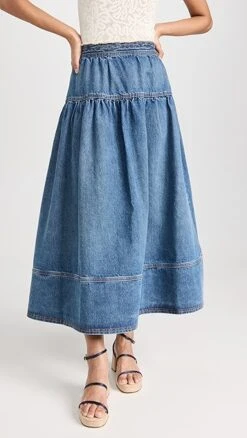 Ulla Johnson The Astrid Skirt -Agolde Store ullaj222411e3a1 1677088035014 2 0. UX357 QL90
