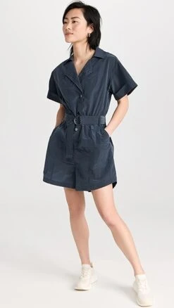 Varley Belle Boxy Romper -Agolde Store varle3023910868 1680218168524 2 0. UX357 QL90