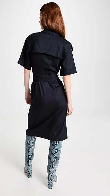 Victoria Beckham Utility Shirt Dress 5 Victoria Beckham Utility Shirt Dress - Image 3