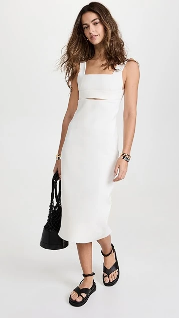 Victoria Beckham Fitted Midi Dress 6 Victoria Beckham Fitted Midi Dress - Image 4