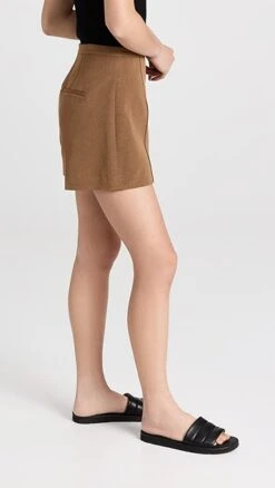 Vince High Waist Tailored Shorts -Agolde Store vince5200640701 1675880007494 2 0. UX357 QL90