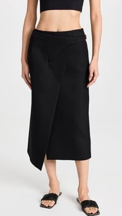 WARDROBE.NYC Wrap Skirt Midi 15 WARDROBE.NYC Wrap Skirt Midi -Agolde Store wardr300131cd2d 1657051254342 2 0. UX357 QL90