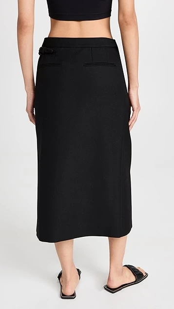 WARDROBE.NYC Wrap Skirt Midi 4 WARDROBE.NYC Wrap Skirt Midi - Image 2
