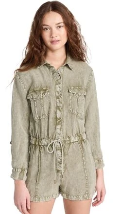 Young Fabulous & Broke Lakeside Romper -Agolde Store yfbaa410961f907 1679074039179 2 0. UX357 QL90