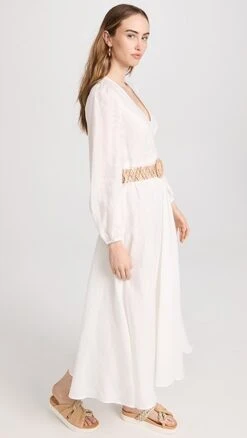Zimmermann Cira Plunge Long Dress 11 Zimmermann Cira Plunge Long Dress -Agolde Store zimme4278913149 1675357802174 2 0. UX357 QL90