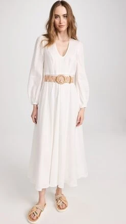 Zimmermann Cira Plunge Long Dress 14 Zimmermann Cira Plunge Long Dress -Agolde Store zimme4278913149 1675357803463 2 0. UX357 QL90